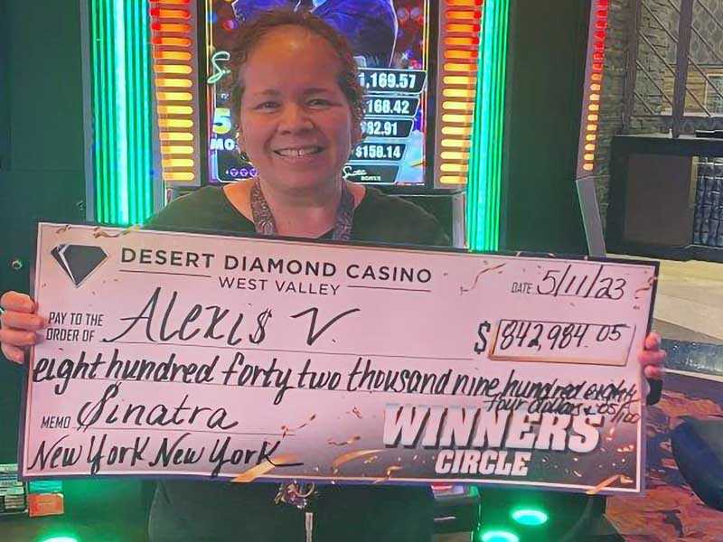 Desert Diamond Casino Winners Circle Alexis V