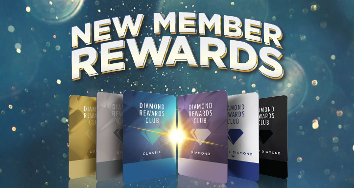 New Member Rewards 6 options