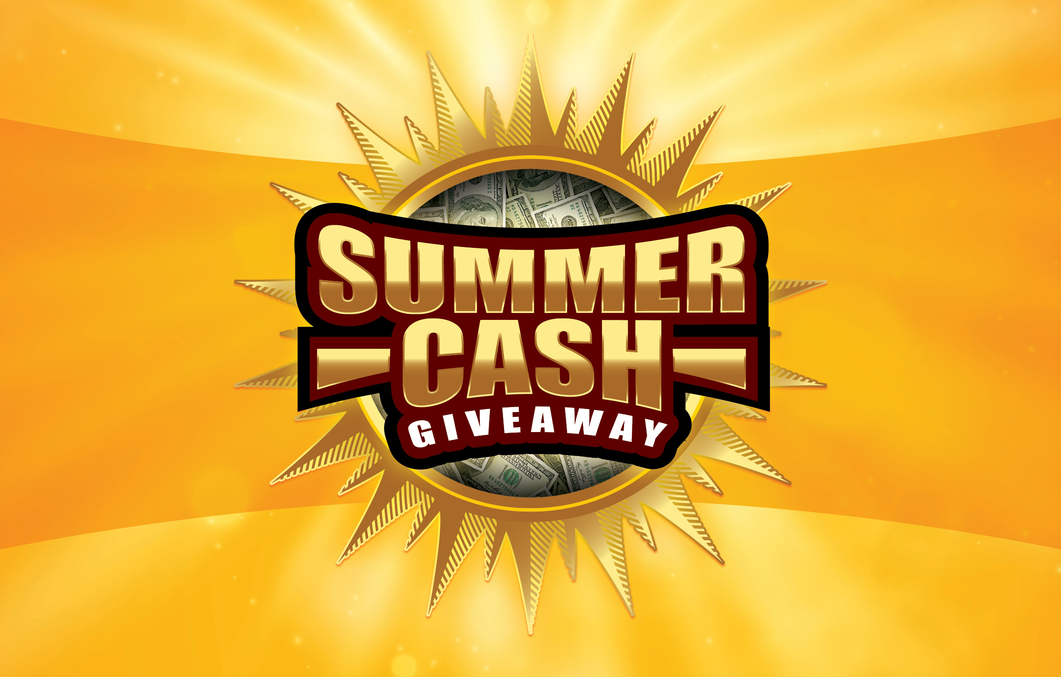 summer cash giveaway promotion