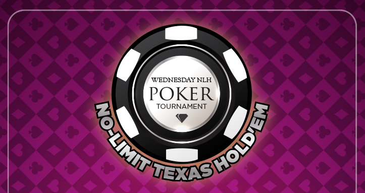 Wednesday No Limit Texas Hold'Em poker chip