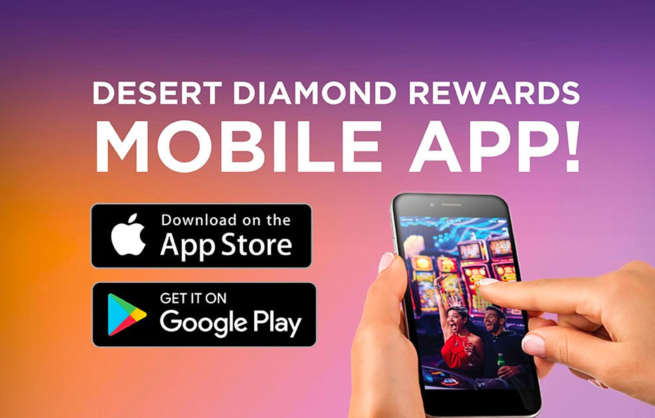 Desert Diamond Rewards Mobile App