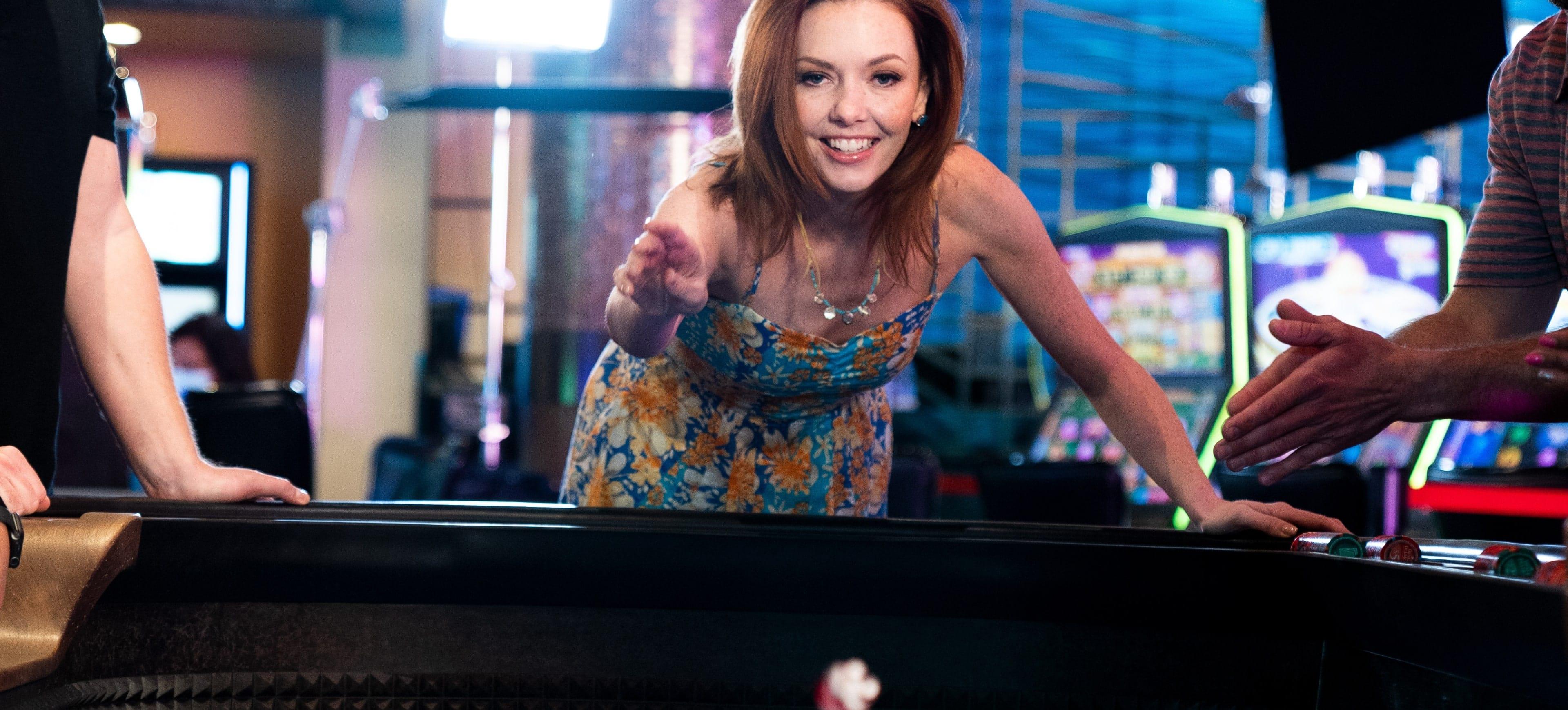 Desert Diamond Casino Table Games woman smiling